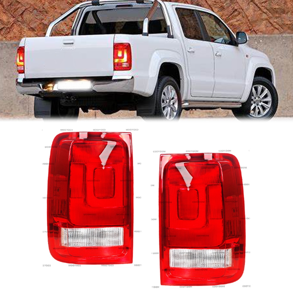No Bulbs Left Right Tail Light Rear Stop Brake Lamp Rear Reversing Fog light For Volkswagen Amarok UTE Pickup 2010-2018 For Car