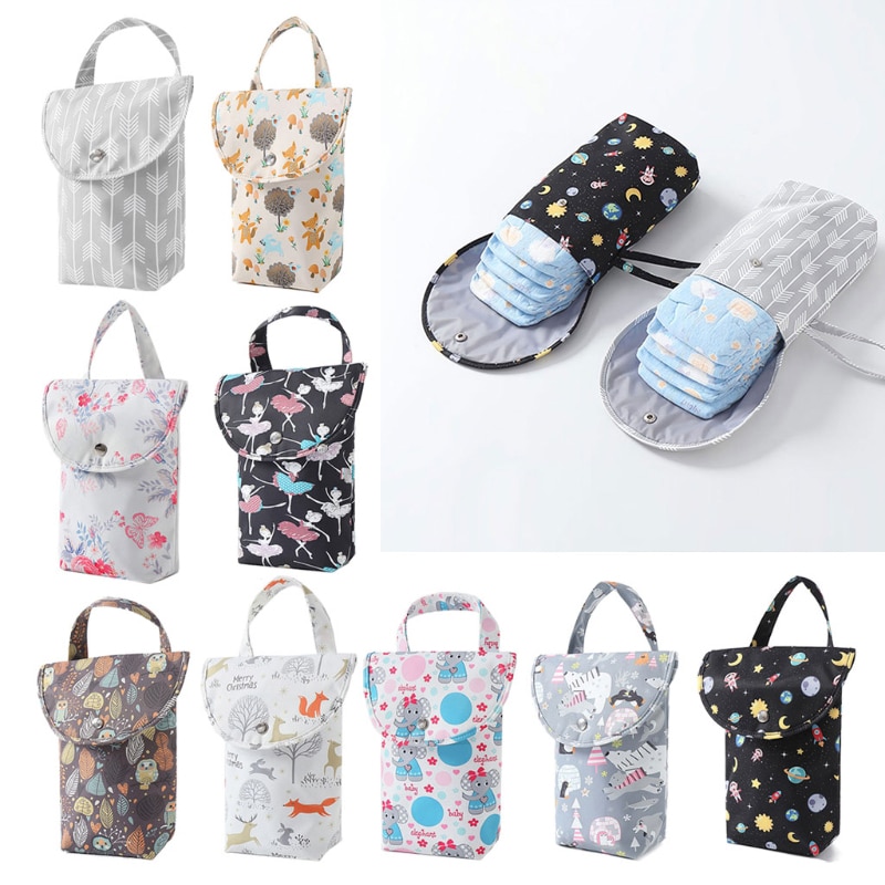 Multifunctional Baby Diaper Bags Reusable Fashion Waterproof Diaper Organizer Portable Capacity Nappy Bag Mummy Bag