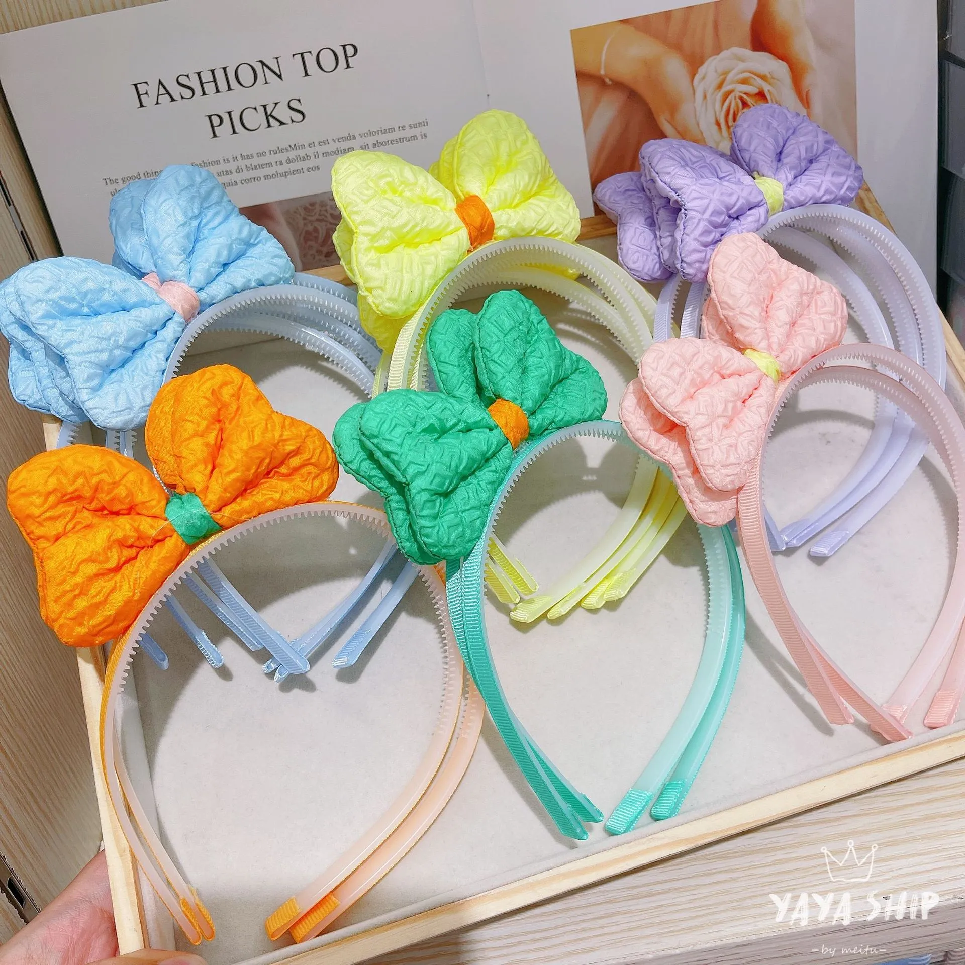 Girls Cute Big Bow Hair Hoop Headband Women Girls Cute Bowknot Headdress Cosplay Costume Party Decor Headwear Hair Accessories