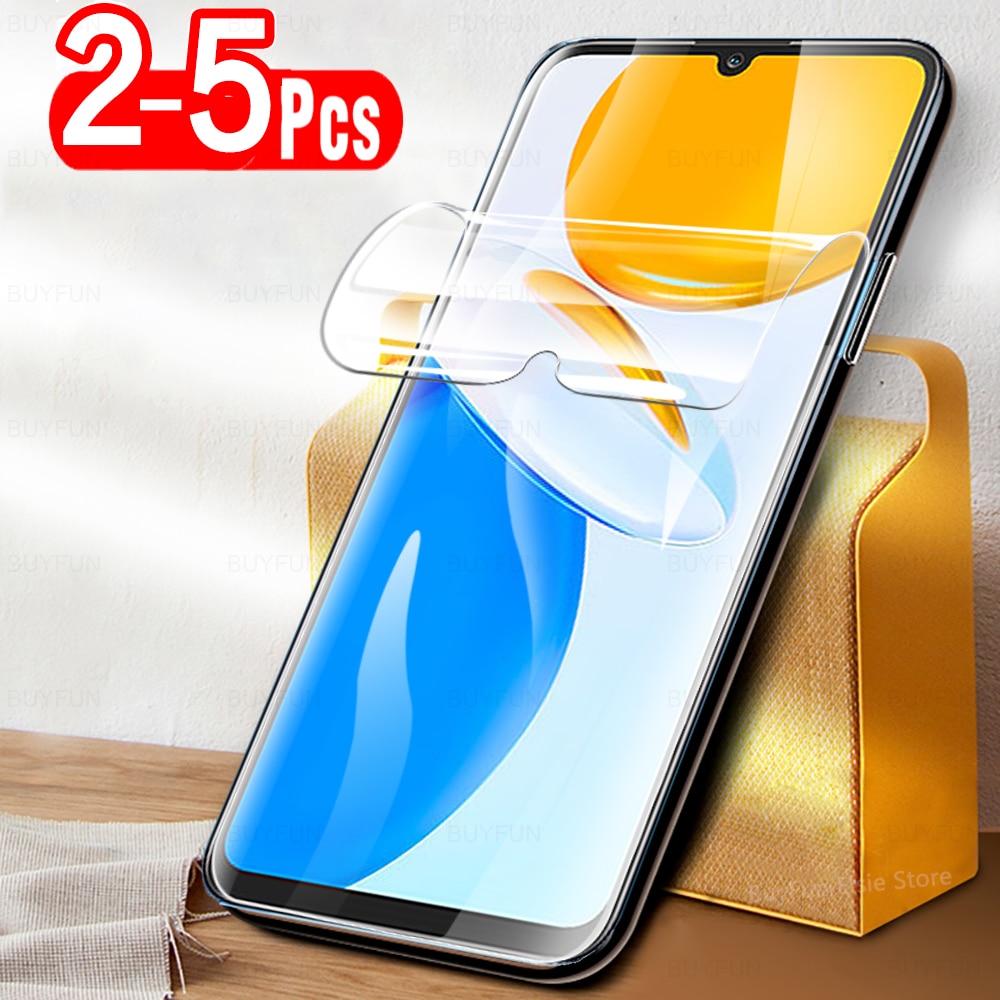 2/5 PCS Hydrogel Film For Honor X7 X8 X9 Screen Protector Soft Cover For Honor Magic4 Lite 5G Play 30 Plus Protective Film