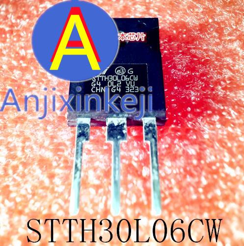 10pcs 100% orginal new best quality STTH30L06CW STTH30LO6CW TO-247