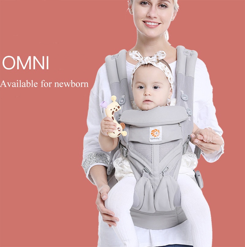 Ergonomic kangaroo Egobaby omni Baby Carrier Multifunction Breathable Carriers Backpack infantil Sling Wrap Suspenders