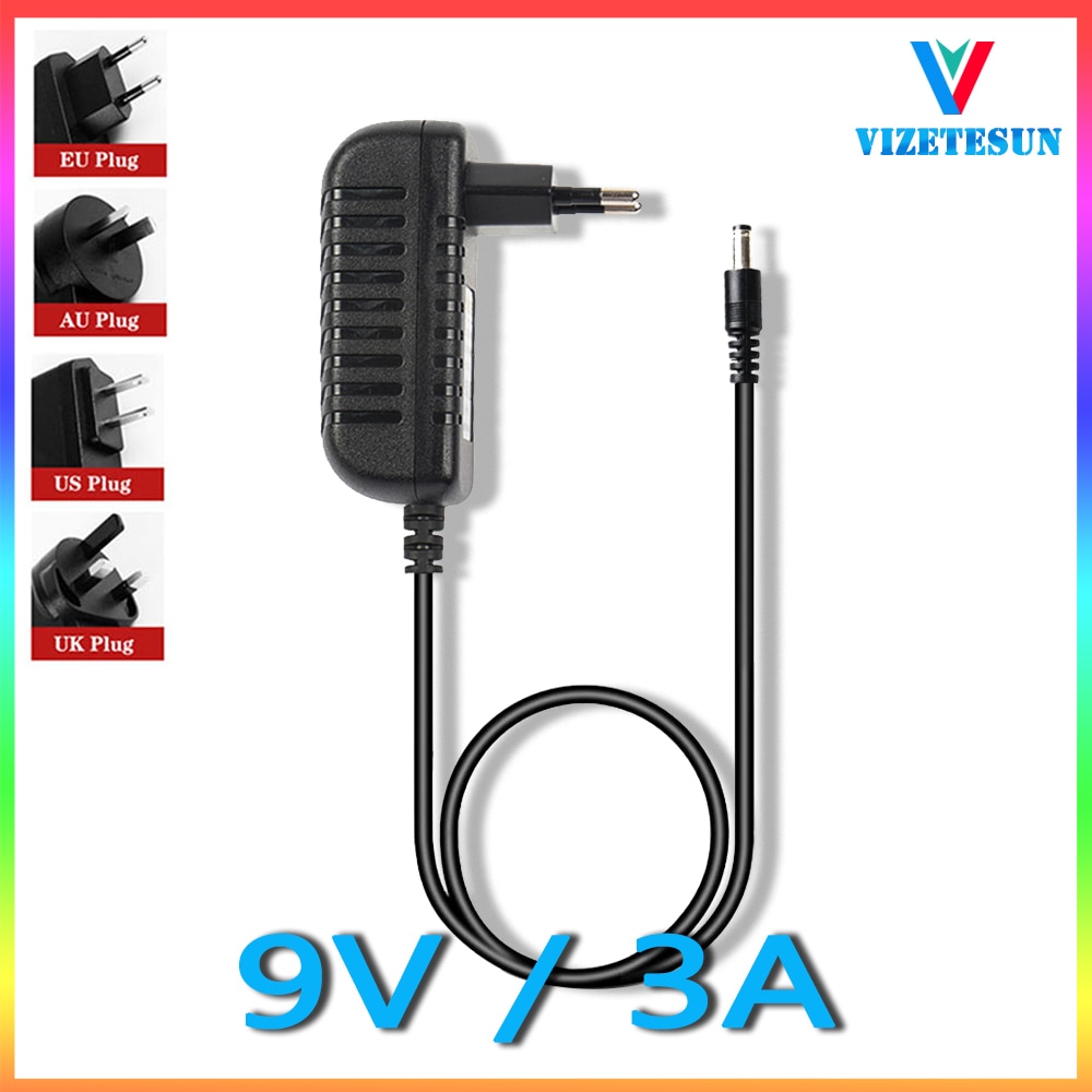 9V 3A European Standard Power Adapter European Standard 9V 3A Test Equipment Dedicated Power Supply