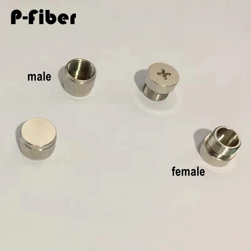 Aviation plug socket 10pcs M12 dust cap waterproof cover 12mm sensor connector metal plug
