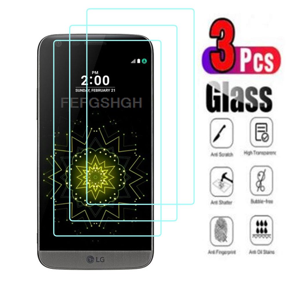 3Pcs 9H Protective Tempered Glass For LG G5 H850 VS987 H820 LS992 H830 US992 High Quality Screen Protector Protection Cover Film