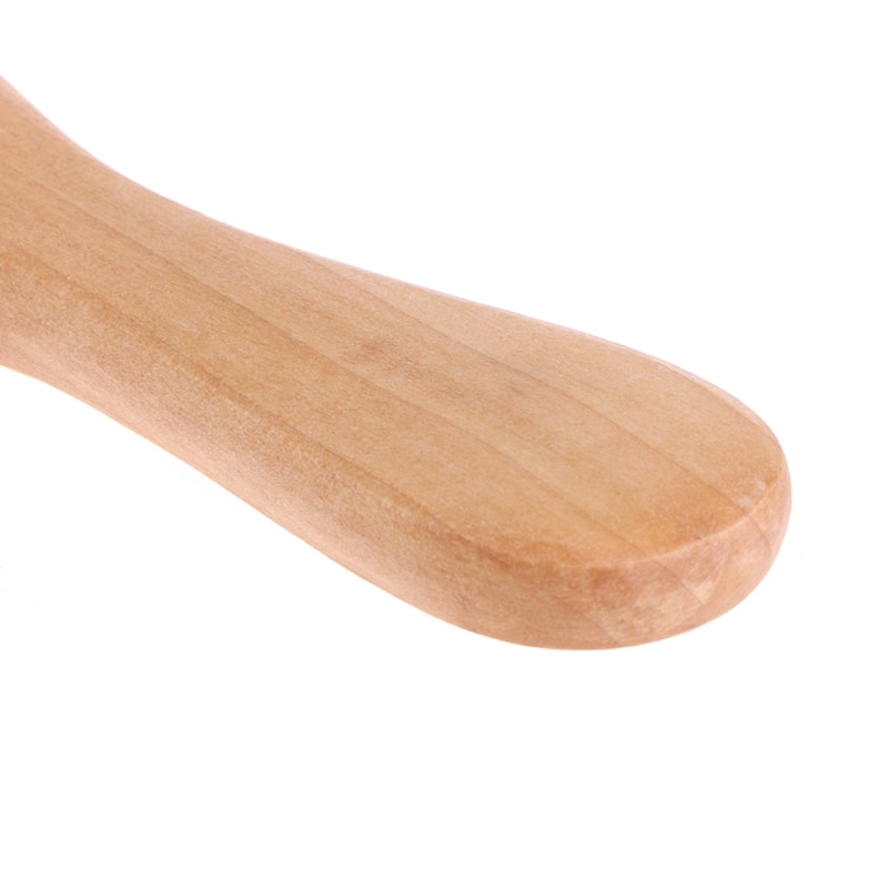 900C Wooden Handle Brush Baby Hairbrush Newborn Hair Brush Infant Comb Head Massager