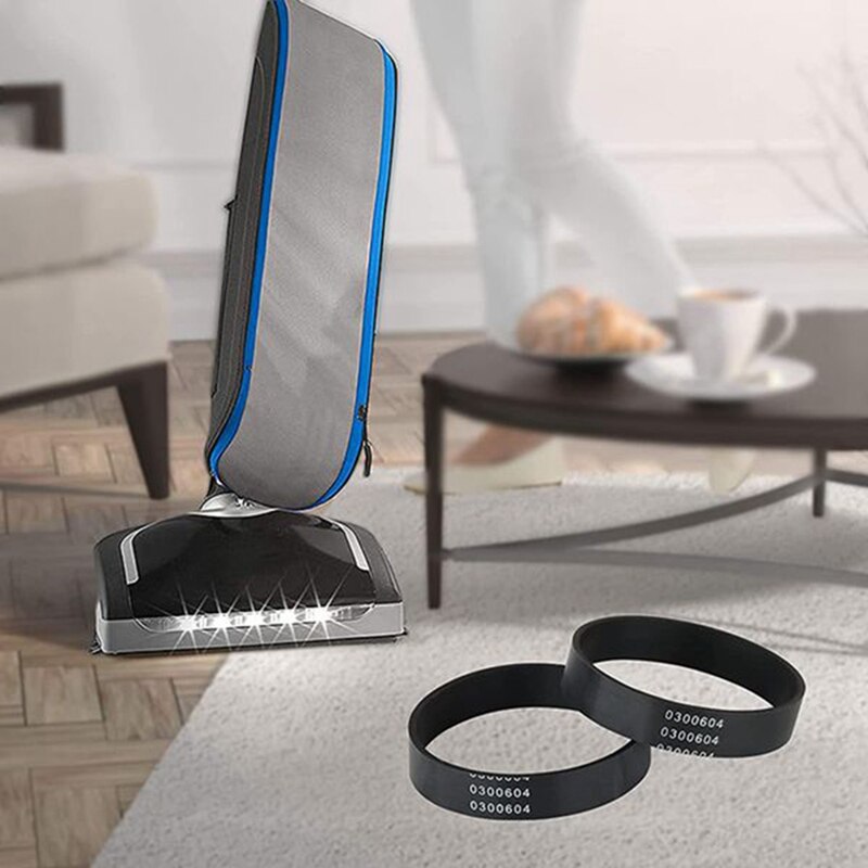 6 Pieces Vacuum Belt Replacement Belts Compatible For Oreck XL 0300604 Upright Vacuum Cleaner Parts