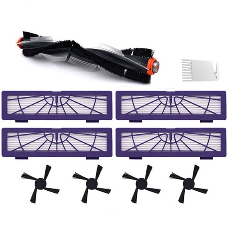 Replacement Parts Main Brush Filter For Neato Botvac BV 70/75/80/85 BV Series Robot Vacuum Cleaner Accessories Kit