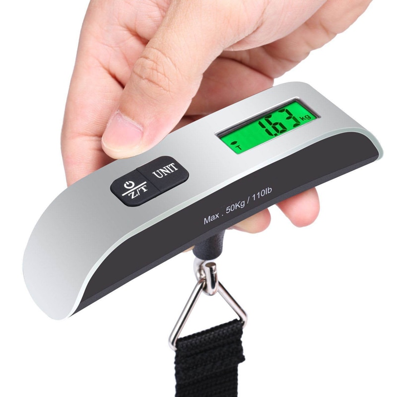 50kg 10g Digital Pocket Hanging Scale Balance Weighing Weight Tool For Fishing Luggage laboratory teaching