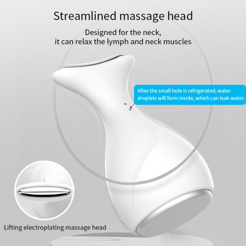 1PCS Face Cooling Massager Skin Face Roller Ball Ice Compress To Reduce Puffiness Skin Facial Cooler Beauty Health Tools