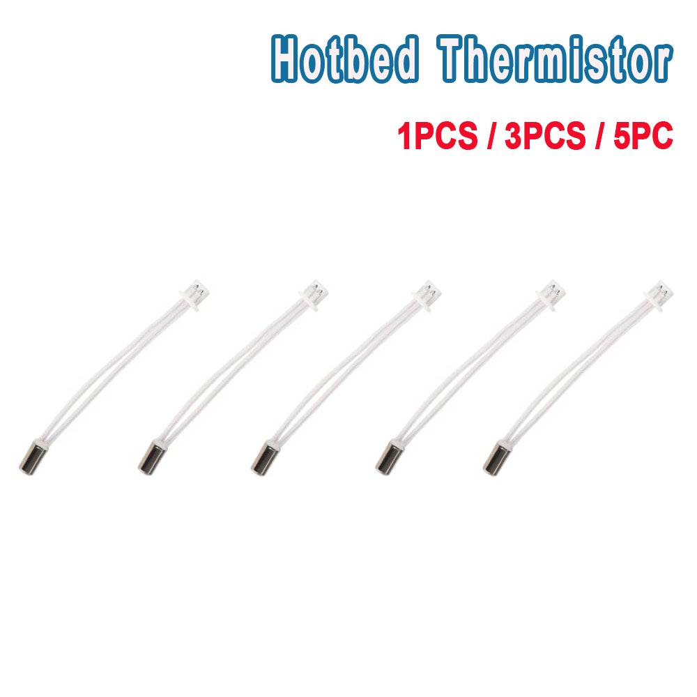 Official Creality Ender 3 S1 Thermistor Sensor NTC100KΩ 3950K 3D Printer Part Hotend Thermistor for Sprite Extruder Heater Block