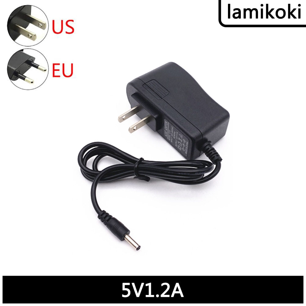 5V 1.2A Power Adapter Universal 5V 1A Cleansing Instrument Charger Cable 3.5mm Small Head Power Cable