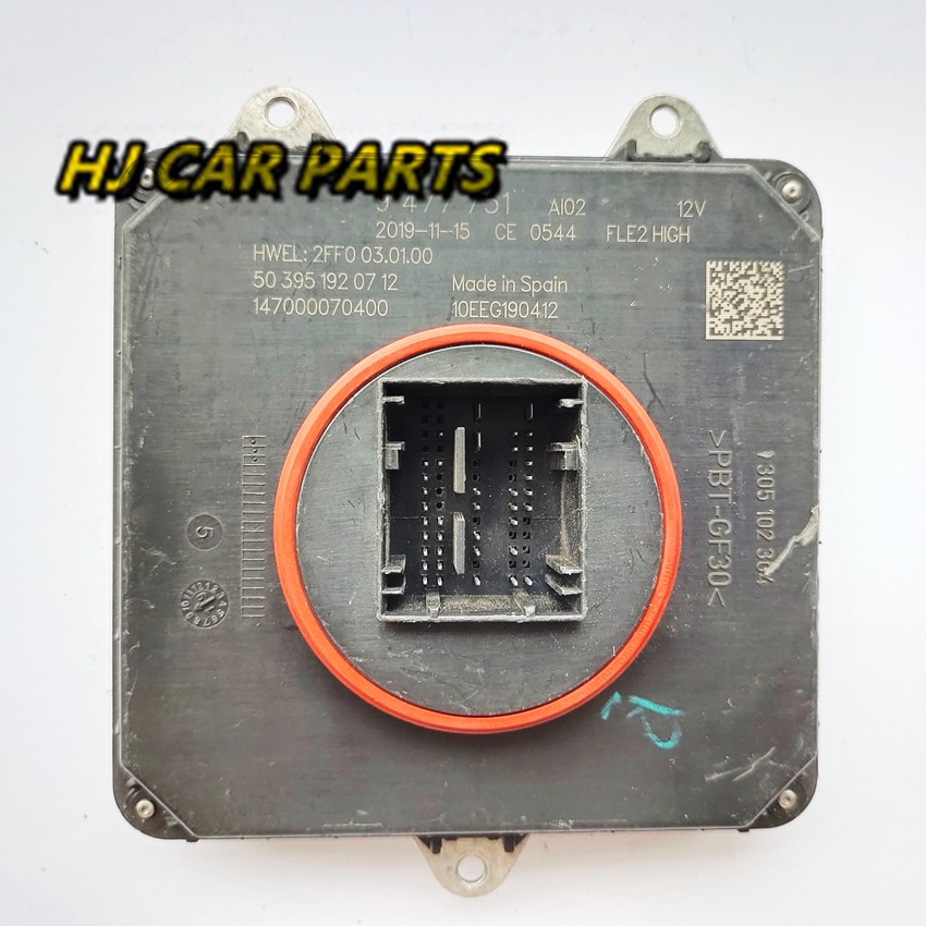 Original Used 9477751 Headlight Computer Light Control LED For BMW 1 Series F52 Car Accessories 63119477751