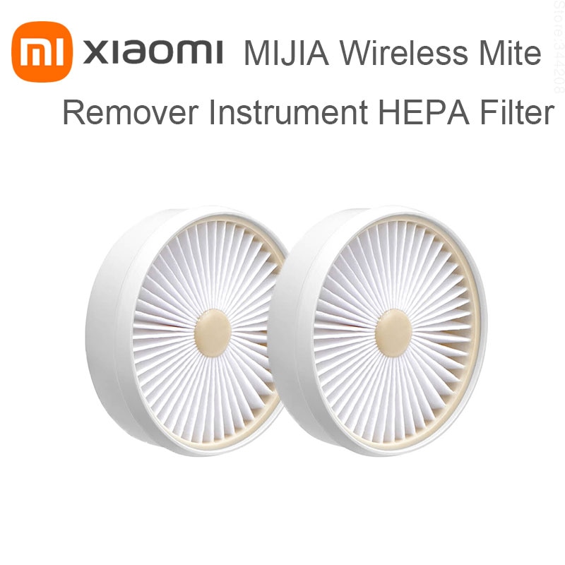 Original 2022 XIAOMI MIJIA Wireless Mite Remover Instrument HEPA Filter Spare Parts Home Vacuum Cleaner Accessories Pack Kits