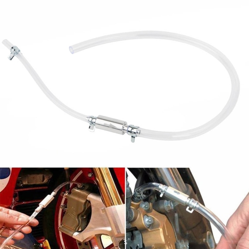 Brake Bleeder Hose One Way Check Valve Tube Bleeding Tool for Motorcycle Clutch Car One Way Valve Tube