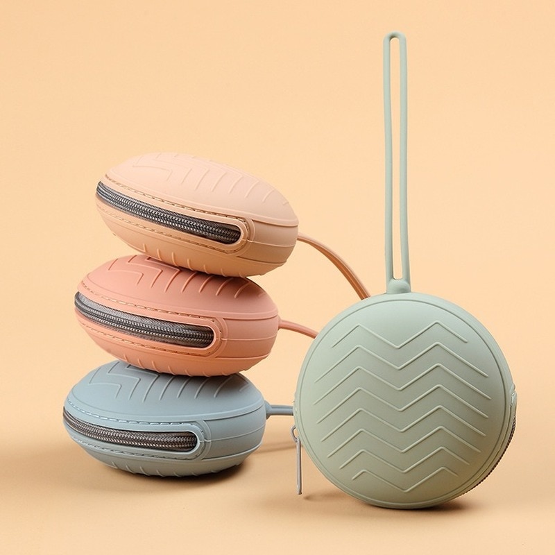 Silicone Pacifier Holder Baby Travel Storage Box BPA Free Silicone Container Holder for Pacifier Newborn Accessory Pacifier Box