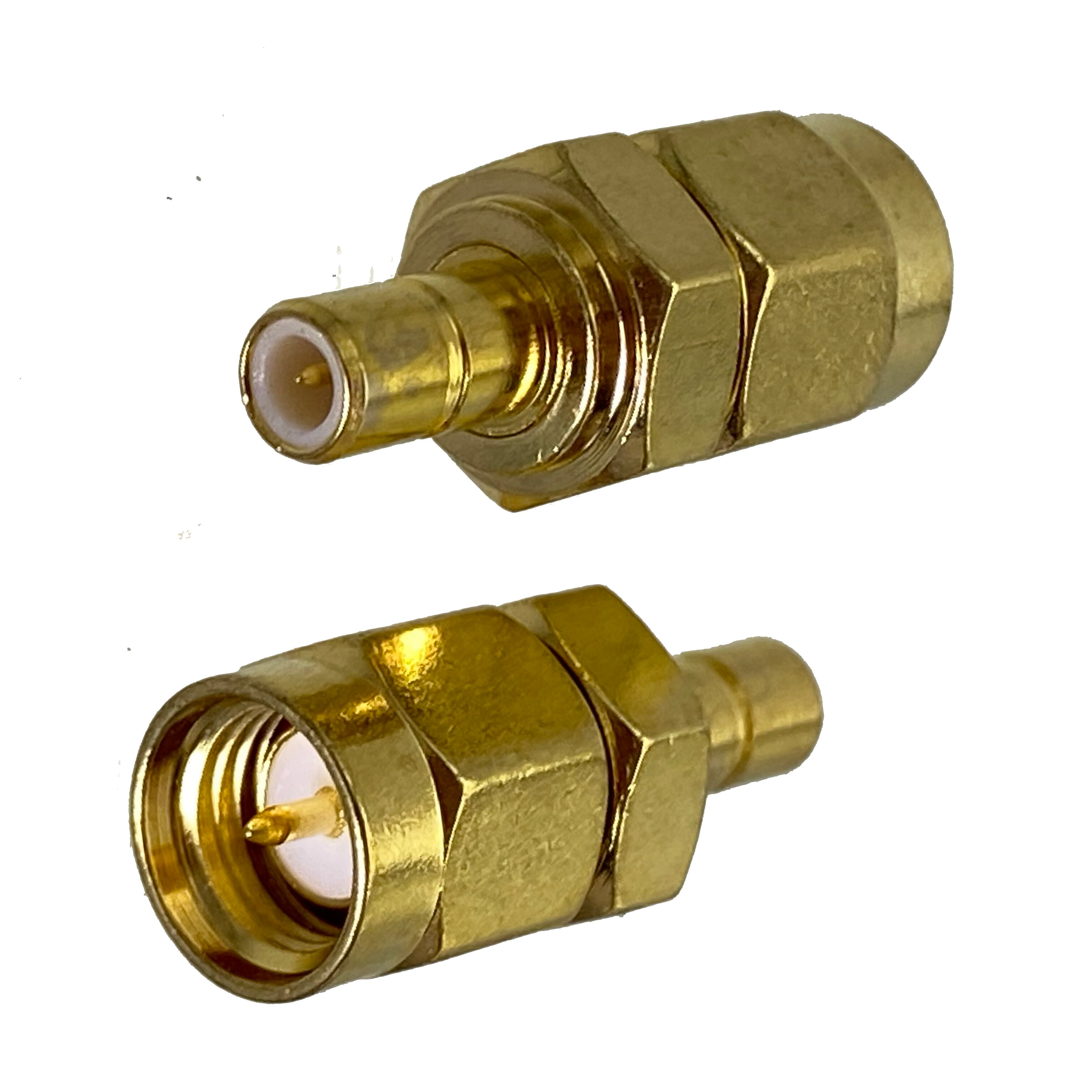 1pcs Connector Adapter SMA Male Plug to SMB Male Plug RF Coaxial Converter Wire Terminals 50ohm New