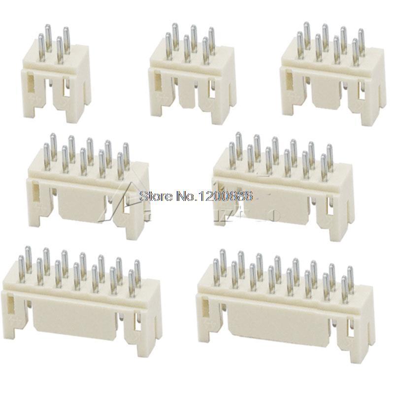 Vertical PHD2.0 JST 2.0mm Pitch PHD Headers Male Pins Connector Header Hole B14B-PHDSS(LF)(SN) Solder S10B-PHDSS(LF)(SN)