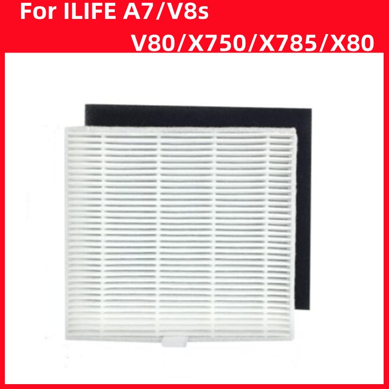 Suitable For ilife A7/V8sV80/X750/X785/X80 Robot Vacuum Cleaner Accessories Hepa Filter