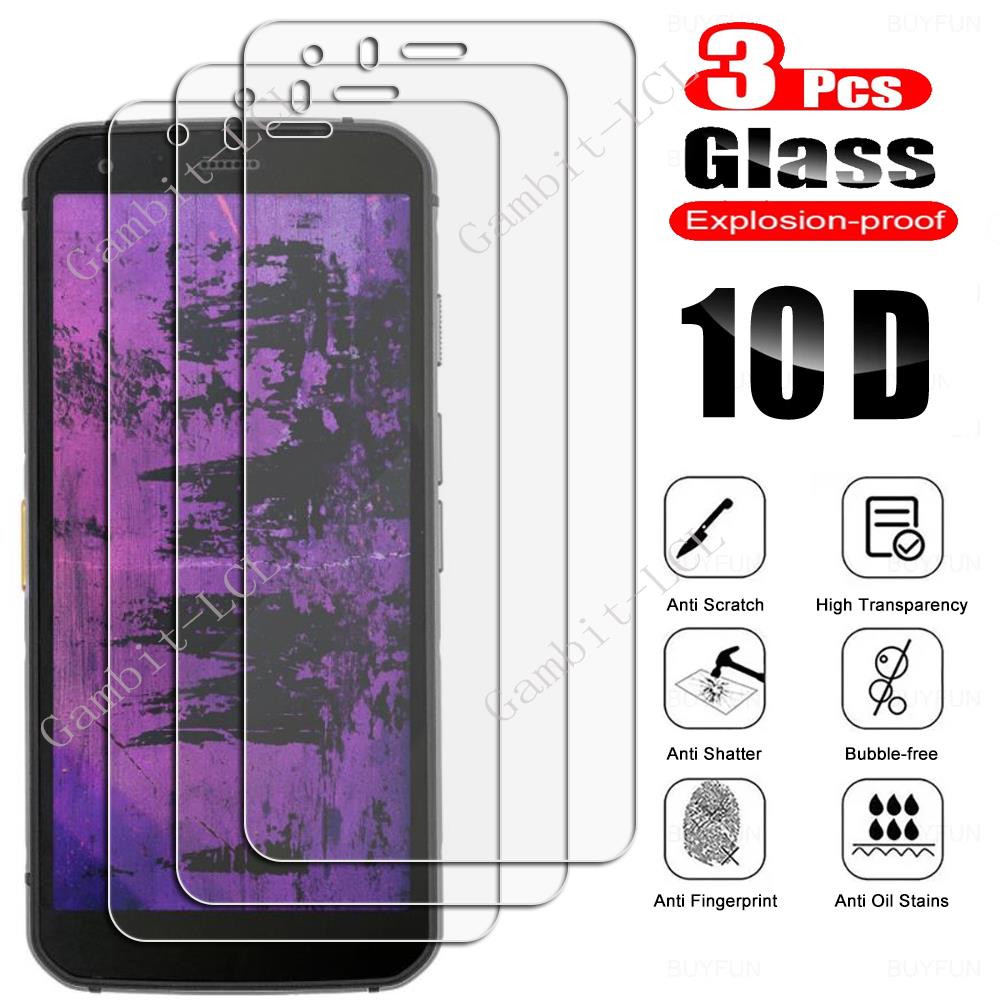 3PCS For Caterpillar Cat S42 H+ Plus S42 (S32) S62 Pro S52 S61 S31 S41 CatS42 Tempered Glass Protector Protective Screen Film