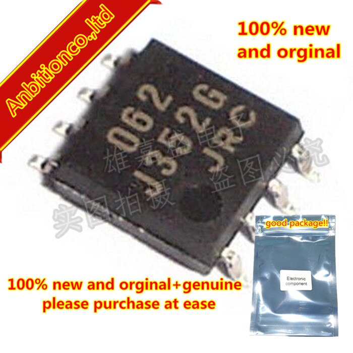 10pcs 100% new and orginal NJM062M NJM062 SOP8 J-FET INPUT OPERATIONAL AMPLIFIER in stock