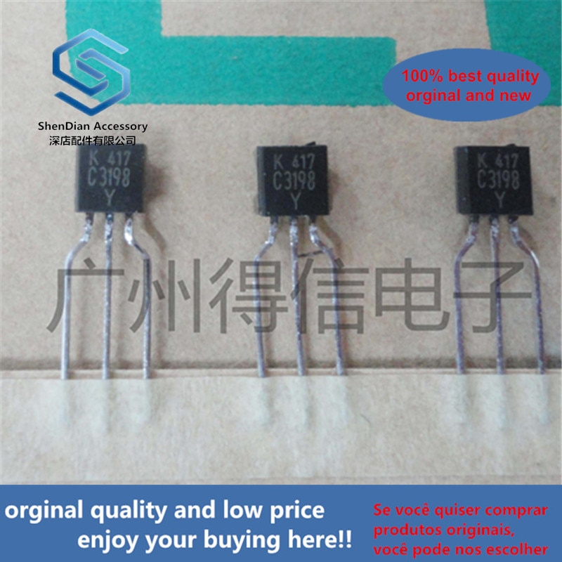 50pcs 100% orginal new KTC3198Y C3198 TO-92 real photo
