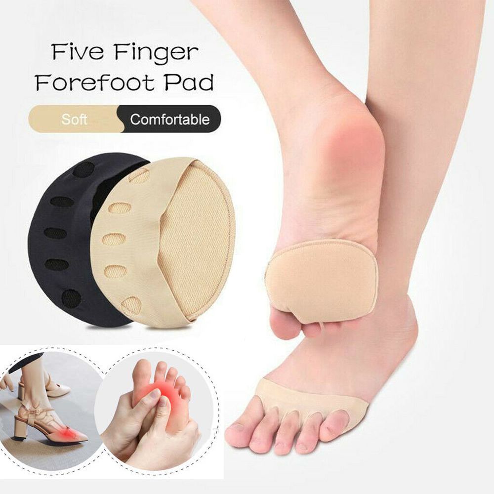 Hot Sale High Heels Invisible Socks Pain Relief Non-Slip Honeycomb Forefoot Pad Foot Care Toe Socks