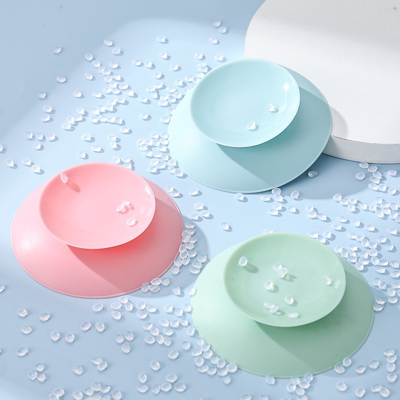 Baby Feeding Anti-slip Pads Double-sided Strong Suction Cup Tableware Children Silicone Dish Cup Sucker Mats Coasters