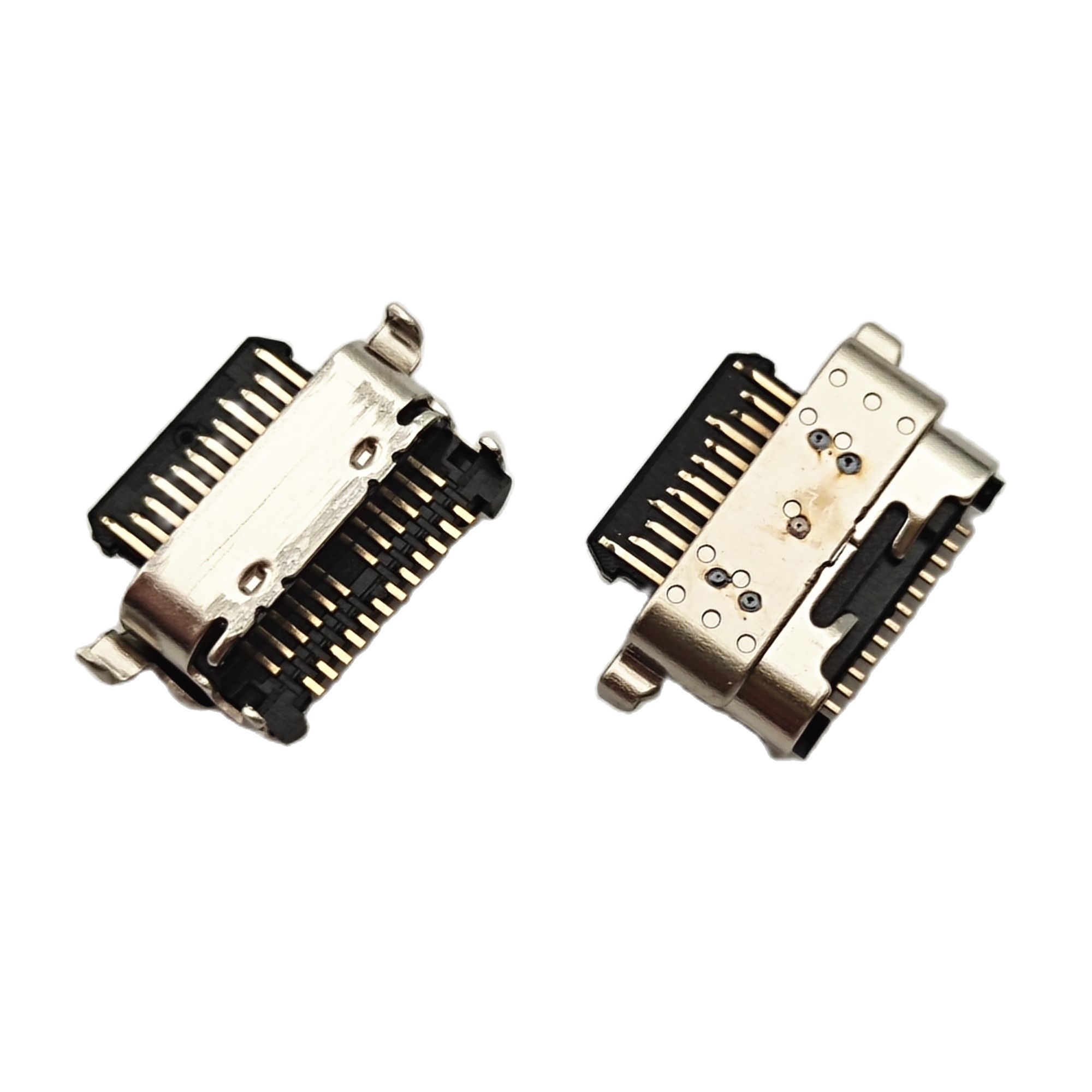 50pcs USB Type C Plug Charger Dock Port Connector For Samsung Galaxy A11 A02S A025 A01 Core A013 C013 M11 M115 013 Moto G9 Plus