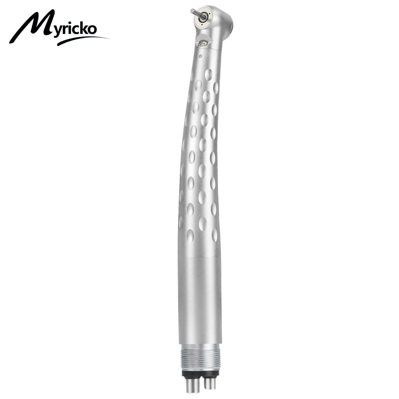 NSK Style Denta lLED High Speed Handpiece Self-Power E-generator Fiber Optic Push Button Ceramic Bearing CartridgeAir Turbine
