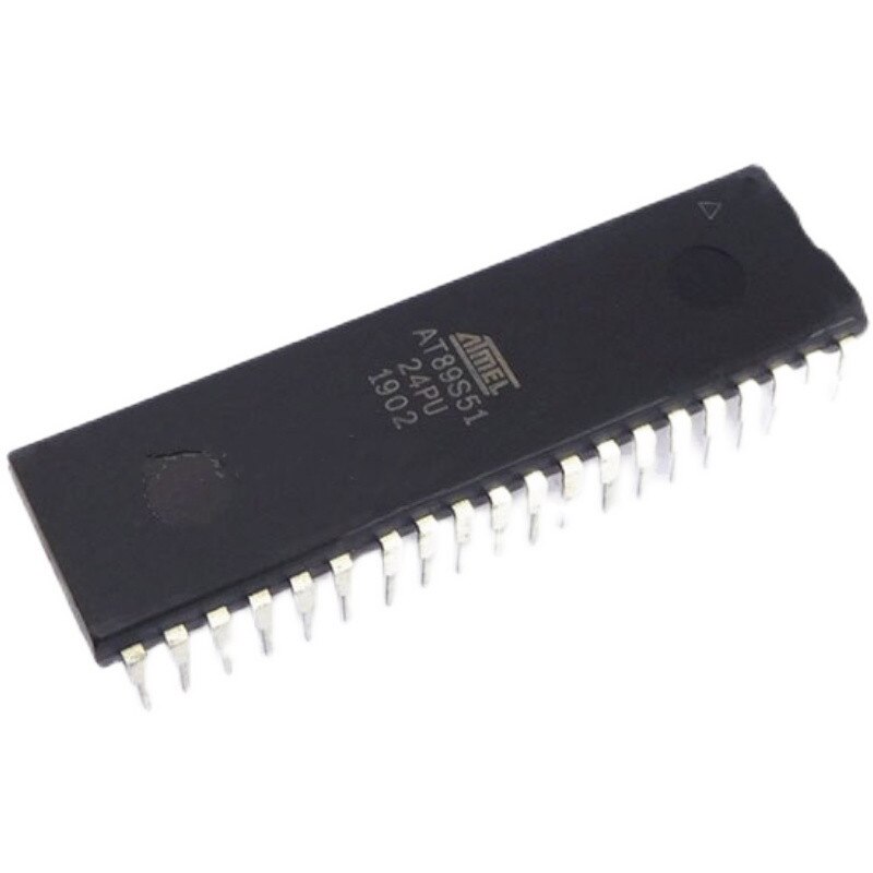 2PCS AT89S51-24PU AT89S51 DIP Brand new original