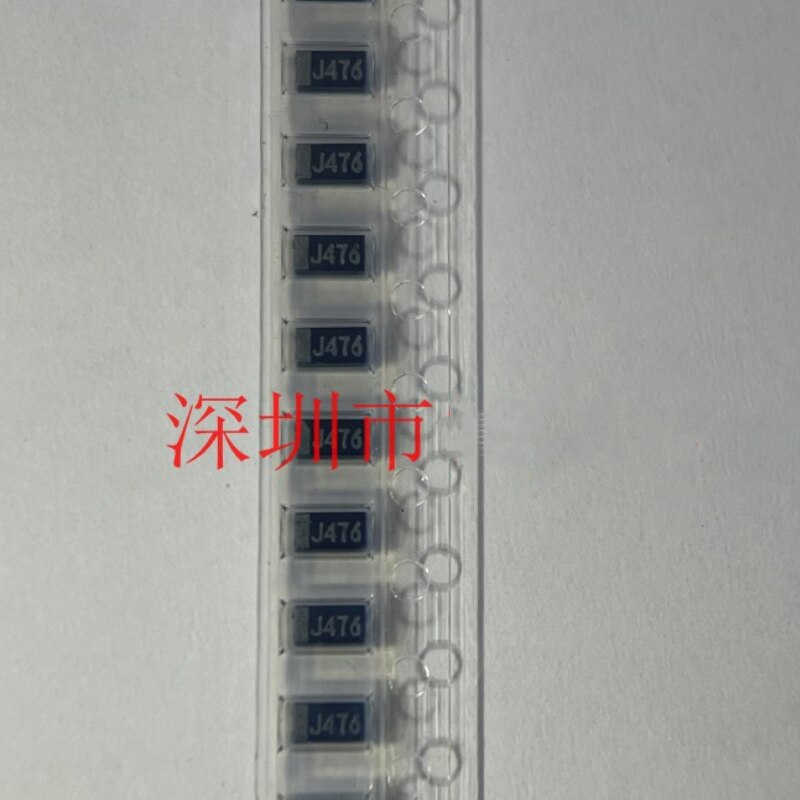 20PCS TEESVA0J476M8R 47UF 6.3V SMD Type A Tantalum Capacitors Brand new original