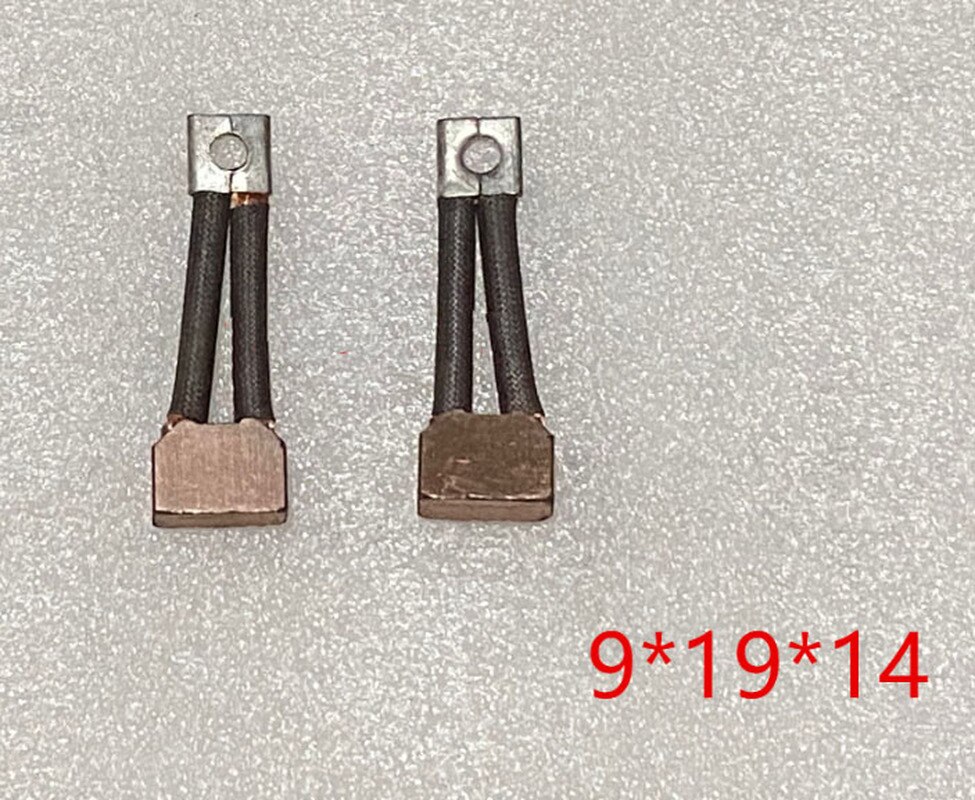 9x19x14mm 212 High Copper Carbon Brush for Car Starter Motor