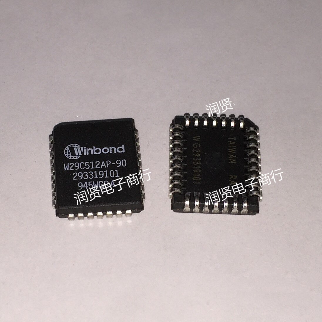 2PCS W29C512AP-90 W29C512AP PLCC Brand new original