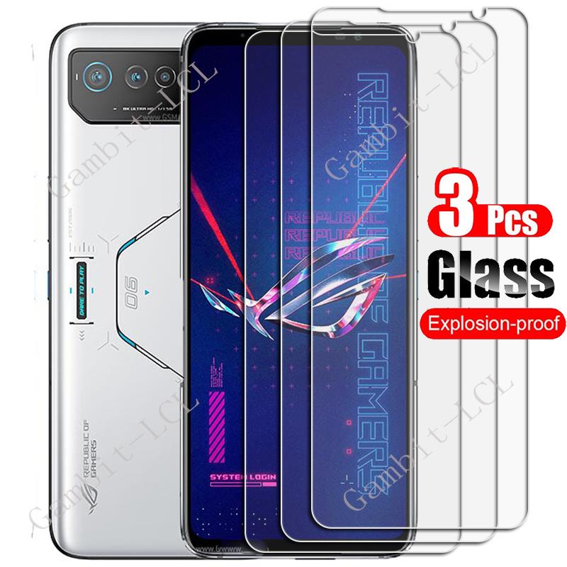 3PCS 9H HD Tempered Glass For ASUS ROG Phone 6 Pro 6.78" Protective Film ON ROG6 Phone6 6Pro Phone6Pro Screen Protector Cov