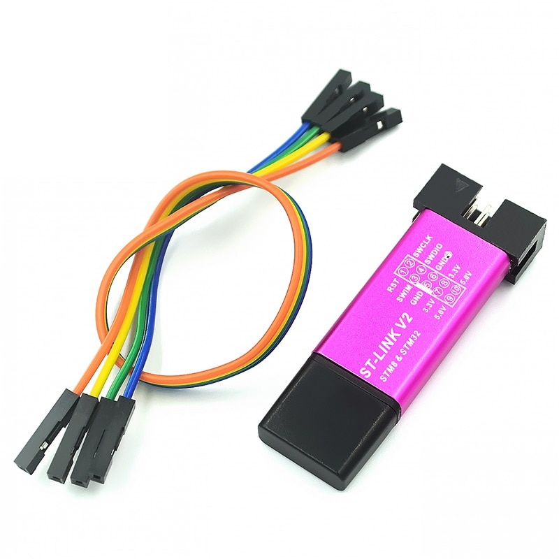 ST-LINK V2 Automatic Upgrade Perfect Support STM8 STM32 Downloader Programmer Simulator