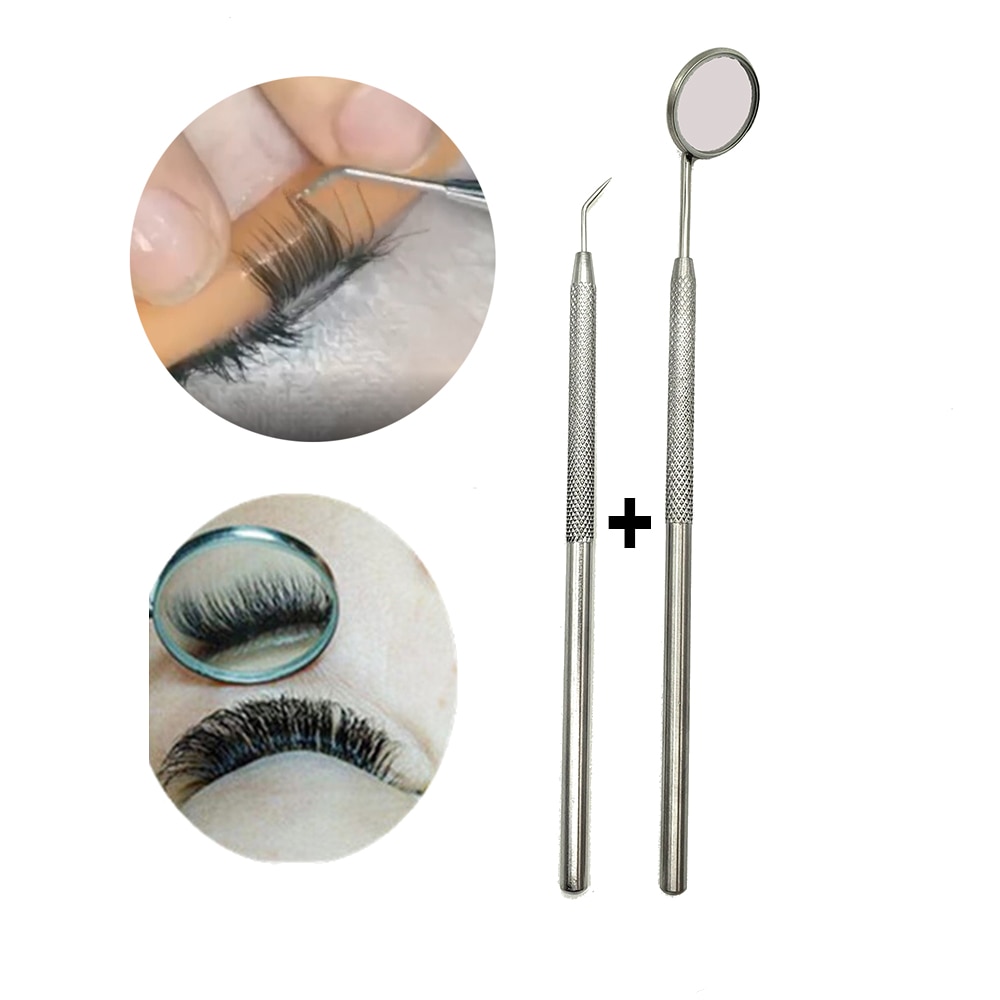 Lomansa Eyelash Perm Lifting Eye Lashes Tool Plastic Clean Up Rods Beauty Makeup Lamination Eyelashes Separating Tool Permania