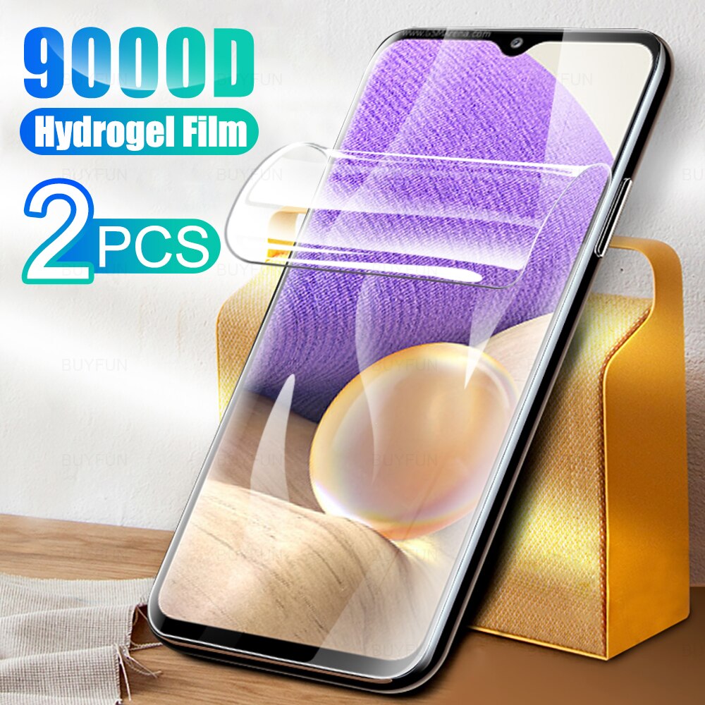 2pcs Hydrogel Films for Samsung Galaxy A32 5G 4G A31 A33 A40 A41 A42 A50s A51 A52s A53 A7 A8 plus A80 A81 A82 Screen Protector