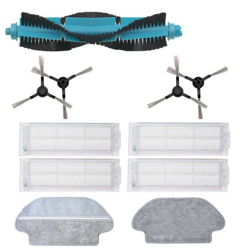 Main Side Brush Mop Cloth For Viomi V2 Pro V3 Mop Filter HEPA V-RVCLM21B Accessories Vacuum Cleaner Robot Spare Parts