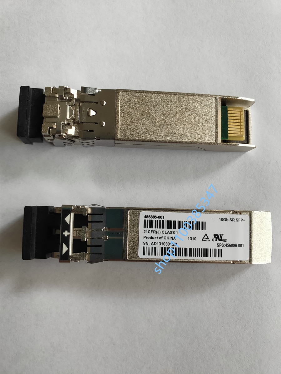 H-P/10gb Transceiver/455883-b21/455885-001/456096-001/NC523/560FLR/NC530/GEN9/SFP 10G Fiber Module Port Switch