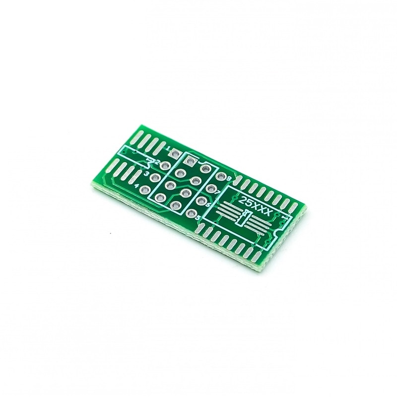 1pcs SOP8 SOP16 To DIP8 PCB Adapter Board Simple Seat For 25 Series 16 Pins