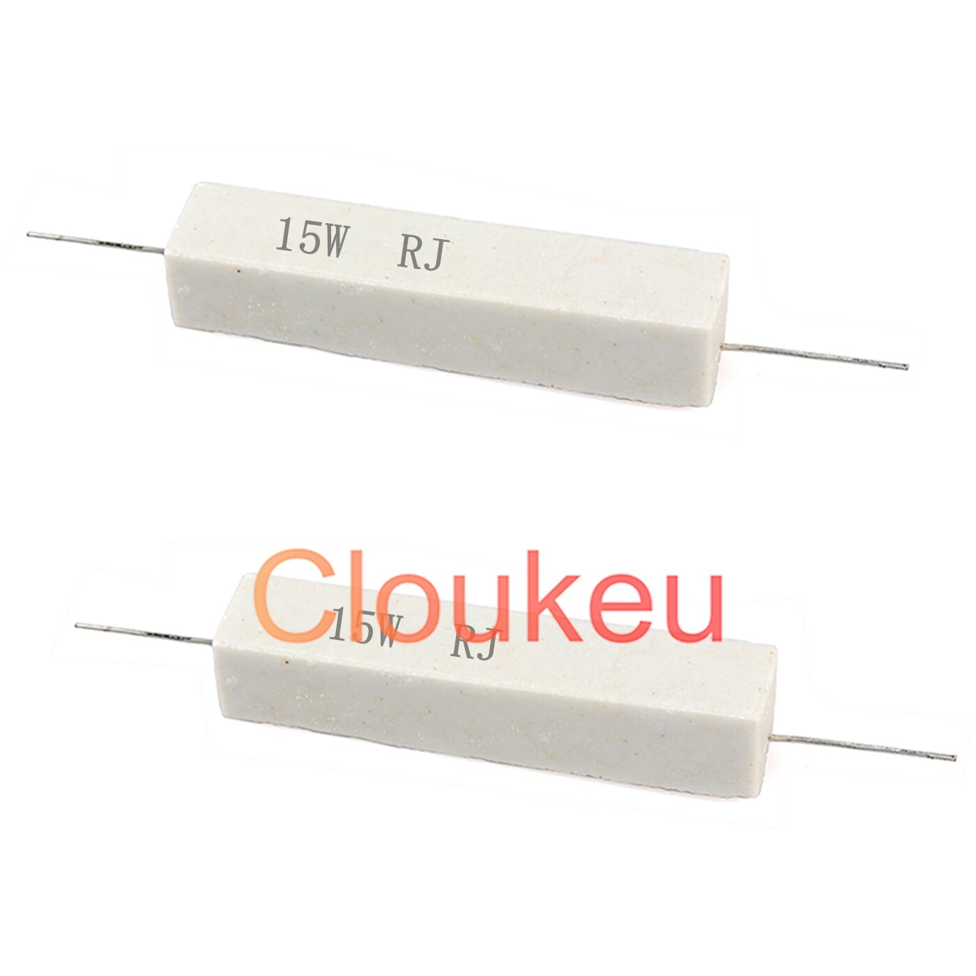 Cement resistor Horizontal type SQP RX27-1 15W 5% 4.7R 5.1R 5.6R 6.2R 6.8R 7.5R 8.2R 9.1R 10R 12R 13R 15R 16R 18R 20R 22R ohm