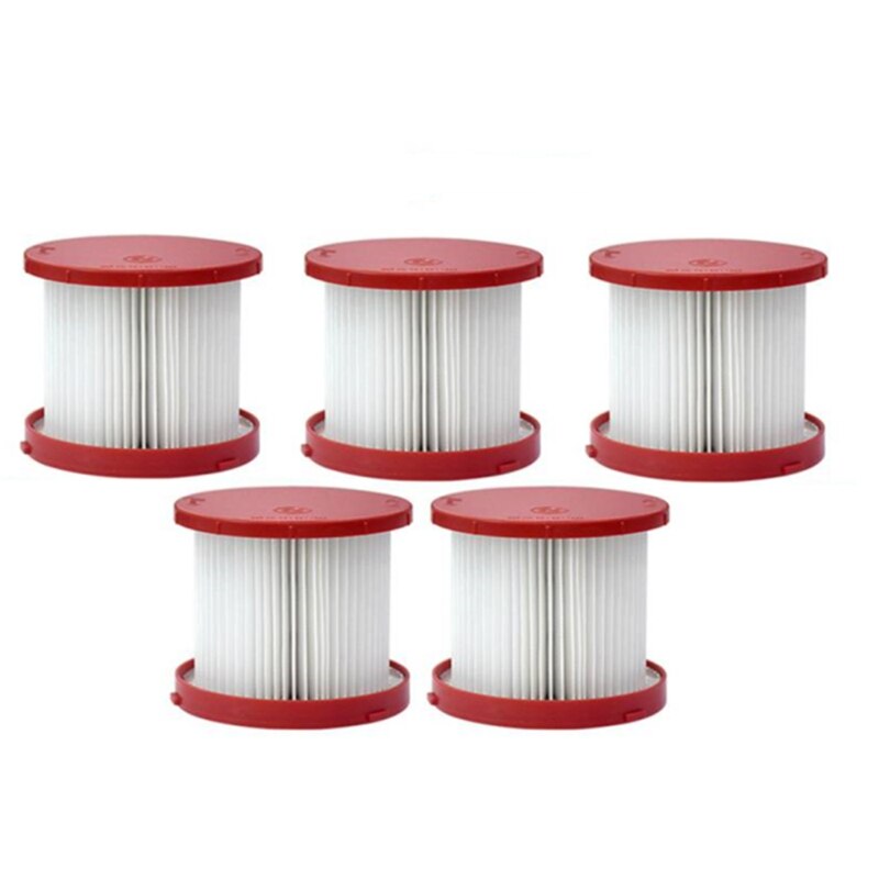 5Pcs Wet/Dry Filter Kit For 49-90-1900 Cordless Vacuum Cleaner Parts
