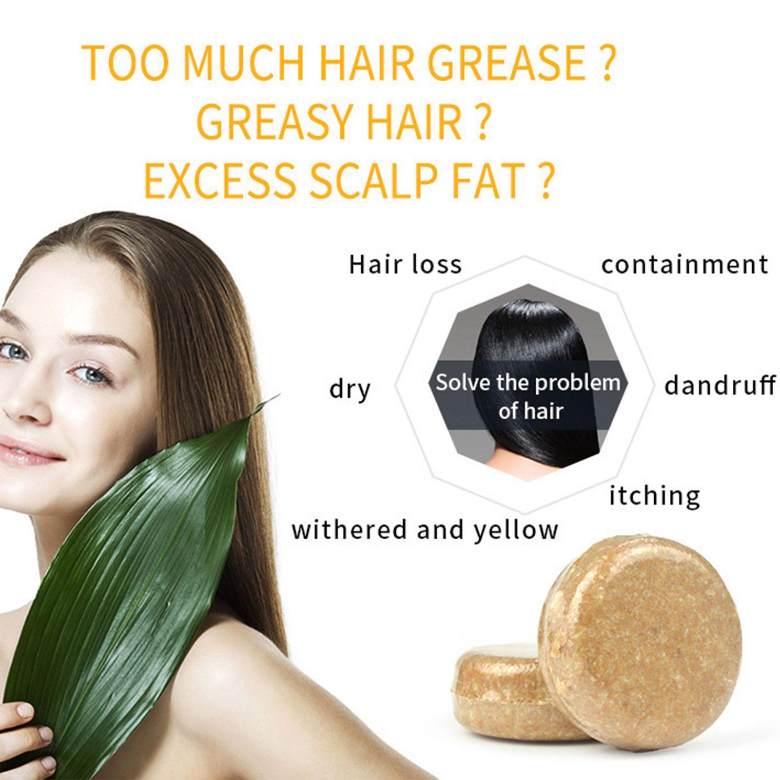 2022 New Upgraded Ginger Hair Regenerating Shampoo Bar For Hair Growth