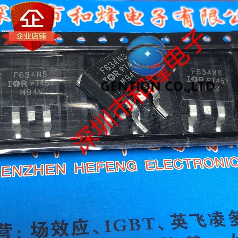 10PCS F634NS IRF634NS TO-263 250V 8.1A in stock 100% new and original