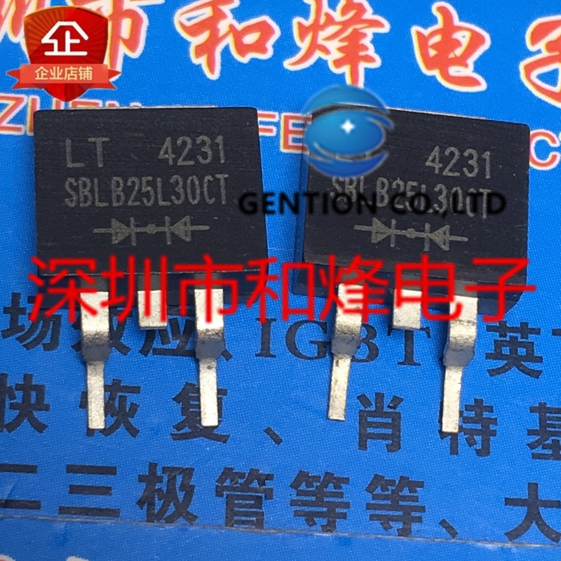 10PCS SBLB25L30CT TO-263 25A 30V in stock 100% new and original
