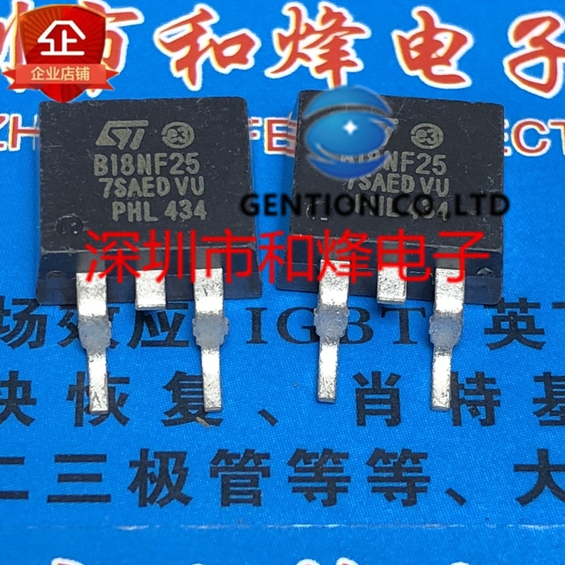 10PCS B18NF20 STB18NF20 TO-263 200V 18A in stock 100% new and original