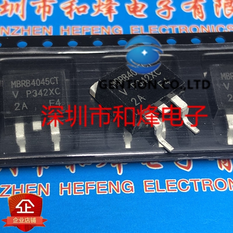 10PCS MBRB4045CT TO-263 45V 40A in stock 100% new and original