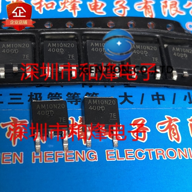 10PCS AM10N20-400D TO-252 200V 10A in stock 100% new and original