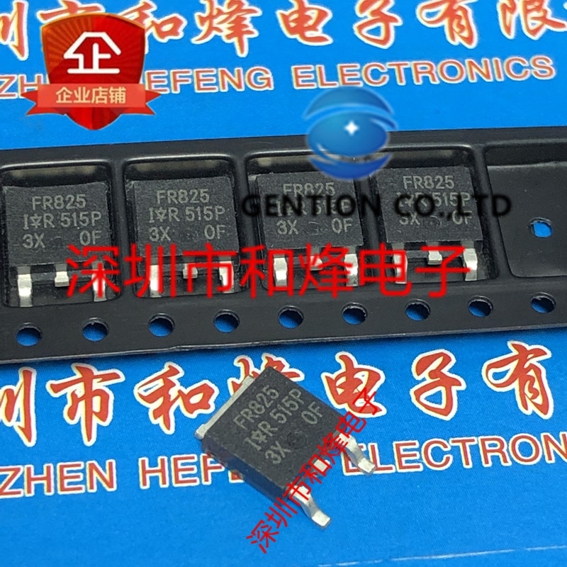 10PCS FR825 IRFR825 TO-252 500V 6A in stock 100% new and original
